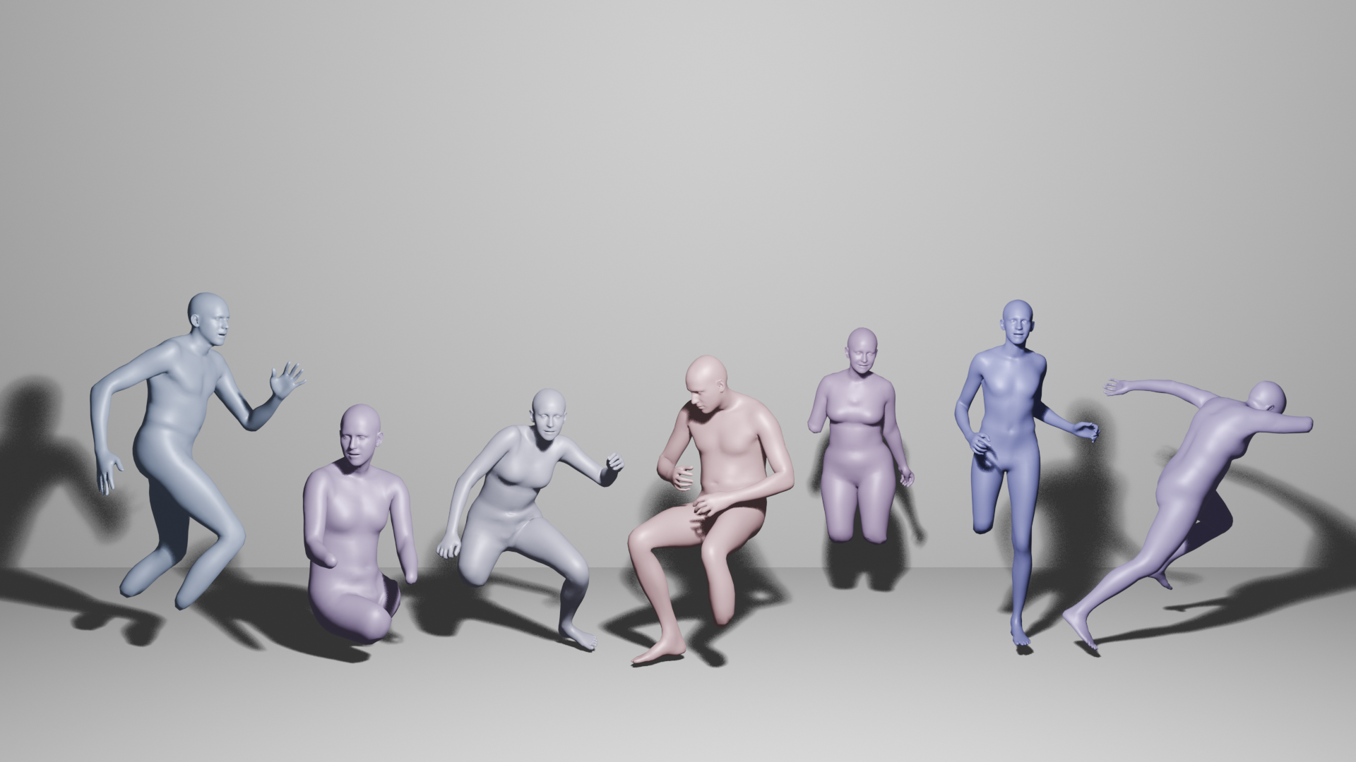 ResiHMR reconstructed meshes and representative limb-loss images